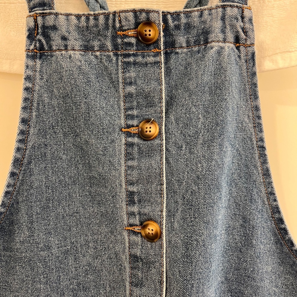 B by Boulevard Denim Dress Y2K 90s 80s--Size Medium - Picture 4 of 9